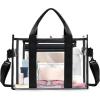imageBAGAIL 8 Set Packing Cubes Luggage Packing Organizers and Clear Bag Stadium Approved
