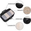 imageBAGAIL Clear Packing Cubes Packing Organizer for Travel Accessories Luggage suitcaseBlack
