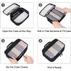 imageBAGAIL Clear Packing Cubes Packing Organizer for Travel Accessories Luggage suitcaseBlack