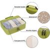 imageBAGAIL Clear Packing Cubes Packing Organizer for Travel Accessories Luggage suitcaseGreen