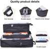 imageBAGAIL Transparent Compression Packing Cubes Clear and Visible Travel Packing Organizer for backpack and suitcase04Transparent