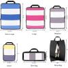 imageBAGAIL Transparent Compression Packing Cubes Clear and Visible Travel Packing Organizer for backpack and suitcase06Transparent