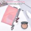 imageBagail Ultralight Zipper Pouch Travel Packing Bags for Toiletries Document ElectronicsPink