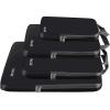 imageBAGAIL 4 Set6 Set8 Set Compression Packing Cubes Travel Accessories Expandable Packing OrganizersBeige HalfMesh 6 Set4Black