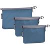 imageBagail Ultralight Zipper Pouch Travel Packing Bags for Toiletries Document ElectronicsTeal
