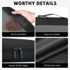 imageBAGAIL 4 Set6 Set8 Set Compression Packing Cubes Travel Accessories Expandable Packing OrganizersBeige SquareMesh 6 Set06Black