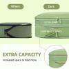 imageBAGAIL 4 Set6 Set8 Set Compression Packing Cubes Travel Accessories Expandable Packing OrganizersBeige SquareMesh 6 Set06Matcha Green