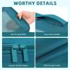 imageBAGAIL 4 Set6 Set8 Set Compression Packing Cubes Travel Accessories Expandable Packing OrganizersBeige SquareMesh 6 Set06Teal