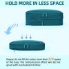 imageBAGAIL 4 Set6 Set8 Set Compression Packing Cubes Travel Accessories Expandable Packing OrganizersBeige SquareMesh 6 Set06Teal