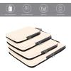 imageBAGAIL 4 Set6 Set8 Set Compression Packing Cubes Travel Accessories Expandable Packing OrganizersBeige SquareMesh 6 Set4Beige
