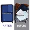 imageBAGAIL 4 Set6 Set8 Set Compression Packing Cubes Travel Accessories Expandable Packing OrganizersBeige SquareMesh 6 Set4Navy