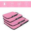 imageBAGAIL 4 Set6 Set8 Set Compression Packing Cubes Travel Accessories Expandable Packing OrganizersBeige SquareMesh 6 Set4Pink