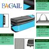imageBAGAIL 4 Set6 Set8 Set Compression Packing Cubes Travel Accessories Expandable Packing OrganizersBeige SquareMesh 6 Set6Blue