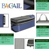 imageBAGAIL 4 Set6 Set8 Set Compression Packing Cubes Travel Accessories Expandable Packing OrganizersBeige SquareMesh 6 Set6Navy