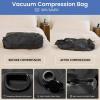 imageBAGAIL TPU Vacuum Bag for Travel Reusable Compression Bag with IPX8 Waterproof Zipper Save Space for Suitcase Backpack and Carry on ExtraLarge No PumpExtraLarge  With Pump