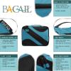 imageBAGAIL 6 Set Packing CubesTravel Luggage Packing OrganizersTeal