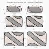 imageBAGAIL 6 Set Packing CubesTravel Luggage Packing OrganizersThe Beige