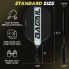 imageBAGAIL Pickleball Paddles USAPA Carbon Fiber Pickleball Sets Lightweight Pickle Ball Rackets Graphite Textured Surface 16mm Honeycomb Core for Ultimate Spin and Control Include 4 Balls and 1 BagOlive Green