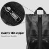 imageBagail Shoe Bags for TravelSet of 2 Shoe Bags for Storage in ClosetTransparent Shoe Packing Organizers with YKK Zipper L 17quotx10quotx5quot Classic Black 2pcsClassic Black 2pcs