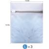 imageBAGAIL Laundry Bags Mesh Wash Bag for Intimates Lingerie and Delicates3SA White
