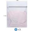 imageBAGAIL Laundry Bags Mesh Wash Bag for Intimates Lingerie and Delicates3SA White