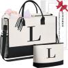 Canvas L With Cosmetic Bag