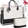 Canvas Plain With Cosmetic Bag