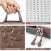 imageBAGAIL 4 Set6 Set Ultralight Compression Packing Cubes Packing Organizer for Travel Accessories Luggage Suitcase Backpack70D 6Set BlackThe Brown