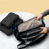 imageBAGAIL 5 Set6 Set Ultralight Compression Packing Cubes Travel Accessories Expandable Packing Organizers5Black