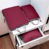 imageBAGAIL 5 Set6 Set Ultralight Compression Packing Cubes Travel Accessories Expandable Packing Organizers5Burgundy