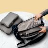 imageBAGAIL 5 Set6 Set Ultralight Compression Packing Cubes Travel Accessories Expandable Packing Organizers5Grey