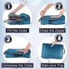 imageBAGAIL 5 Set6 Set Ultralight Compression Packing Cubes Travel Accessories Expandable Packing Organizers5Teal