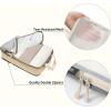 imageBAGAIL 5 Set6 Set Ultralight Compression Packing Cubes Travel Accessories Expandable Packing Organizers6Beige