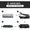 imageBAGAIL 5 Set6 Set Ultralight Compression Packing Cubes Travel Accessories Expandable Packing Organizers6Black