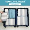imageBAGAIL 5 Set6 Set Ultralight Compression Packing Cubes Travel Accessories Expandable Packing Organizers6Dusty Blue
