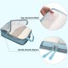 imageBAGAIL 5 Set6 Set Ultralight Compression Packing Cubes Travel Accessories Expandable Packing Organizers6Dusty Blue