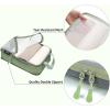 imageBAGAIL 5 Set6 Set Ultralight Compression Packing Cubes Travel Accessories Expandable Packing Organizers6Matcha Green