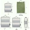 imageBAGAIL 5 Set6 Set Ultralight Compression Packing Cubes Travel Accessories Expandable Packing Organizers6Matcha Green
