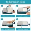 imageBAGAIL 5 Set6 Set Ultralight Compression Packing Cubes Travel Accessories Expandable Packing Organizers6Teal
