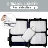 imageBAGAIL 5 Set6 Set Ultralight Compression Packing Cubes Travel Accessories Expandable Packing Organizers6White