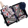 imageBAGAIL 6 Set Packing CubesTravel Luggage Packing Organizers6Set Black NetParis Mode