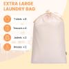 imageBAGAIL 8 Set Packing Cubes Luggage Packing Organizers for Travel Accessories Blush PinkBeige