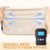imageBAGAIL 8 Set Packing Cubes Luggage Packing Organizers for Travel Accessories Blush PinkBeige