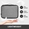 imageBAGAIL 8 Set Packing Cubes Luggage Packing Organizers for Travel Accessories Blush PinkBlack