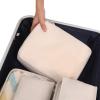 imageBAGAIL 8 Set Packing Cubes Luggage Packing Organizers for Travel Accessories Blush PinkCream