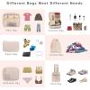 imageBAGAIL 8 Set Packing Cubes Luggage Packing Organizers for Travel Accessories Blush PinkCream