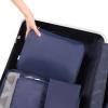 imageBAGAIL 8 Set Packing Cubes Luggage Packing Organizers for Travel Accessories Blush PinkIndigo