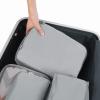 imageBAGAIL 8 Set Packing Cubes Luggage Packing Organizers for Travel Accessories Blush PinkPewter Color