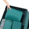 imageBAGAIL 8 Set Packing Cubes Luggage Packing Organizers for Travel Accessories Blush PinkTeal