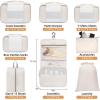 imageBAGAIL 8 Set10 Set Packing Cubes Various Sizes Packing Organizer for Travel Accessories Luggage Carry On Suitcase08Beige